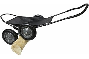 Hawk Crawler Multi Use Cart Hunting All-Terrain Deer Cart for Hauling Game,...