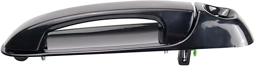 Miniatura 752 de TRQ Manija de puerta exterior texturizada LH del conductor trasero para Chevy GMC Pickup Truck SUV