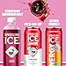 Sparkling Ice Caffeine Cherry Vanilla Sparkling Water with Caffeine, Zero Sugar, with Antioxidants and Vitamins,16 fl oz Cans (Pack Of 12)
