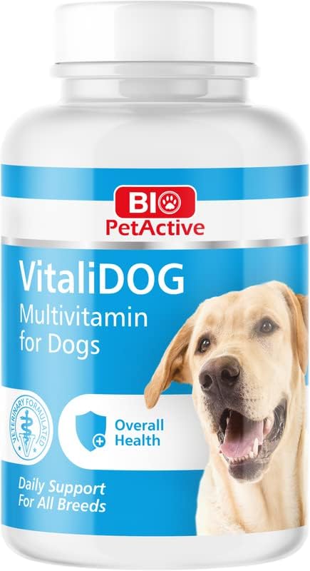 Bio PetActive VitaliDOG Multivitamin 150 Tabs for Dogs (B0CTTNQ6NJ) Amazon Price History, Amazon Price Tracker