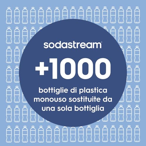 sodastream Fizz & Go – Borraccia termica in acciaio inox 0,9L blu - Immagine 4