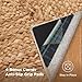 Bedsure 8x10 Printed Jute-Look Rug for Living Room, Machine Washable Rugs, Jute-Look Rug, Non-Slip Backing, Non-Shedding