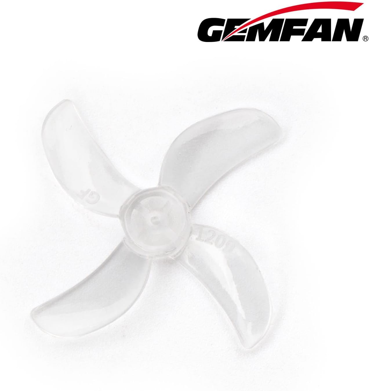 Gemfan 31mm 1209 4-Blade PC Propeller for RC FPV Freestyle Tinywhoop Drones DIY Parts (1.0mm)