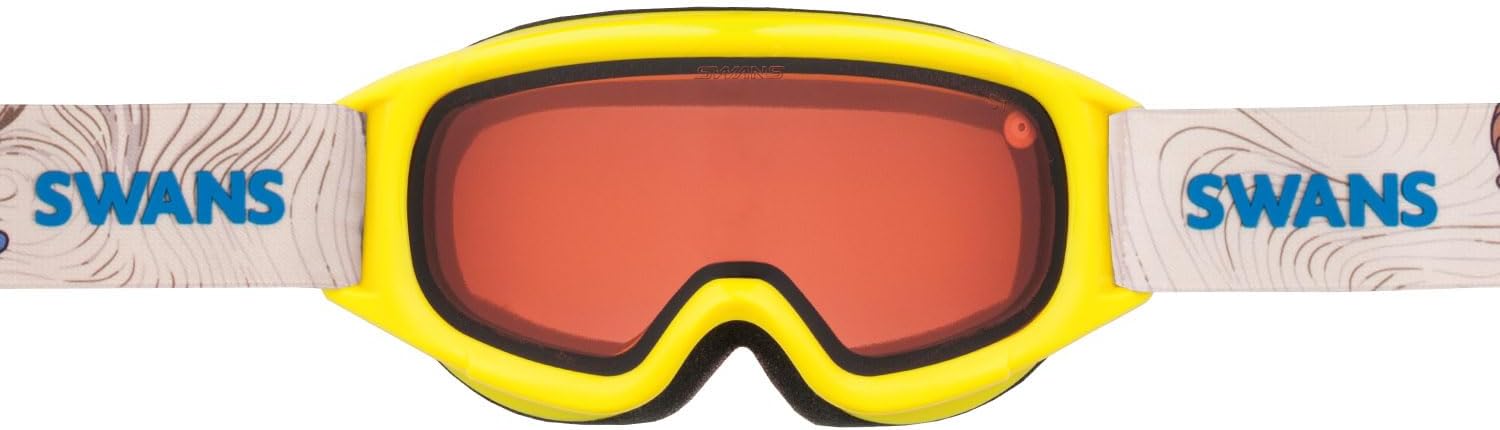 Amazon | [スワンズ] 日本製 スノーゴーグル 子ども用 5-12歳 眼鏡対応