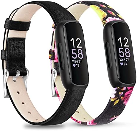 Yibcaiic 2 PACK Leather Band Compatible with Fitbit Inspire 3 Bands Women Inspire 2 Bands Men, Soft Leather Straps for Fitbit Inspire 3 – Inspire 2 – Inspire HR – Inspire – Ace 2 – Ace 3 Yibcaiic 2 PACK Leather Band Compatible with Fitbit Inspire 3 Bands Women Inspire 2 Bands Men, Soft Leather Straps for Fitbit Inspire 3 – Inspire 2 – Inspire HR – Inspire – Ace 2 – Ace 3