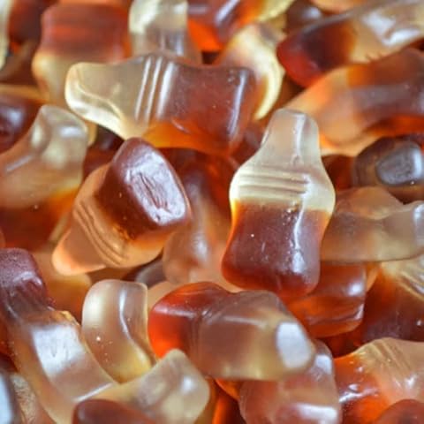 Haribo Happy Cola Bottles Sweets Cover