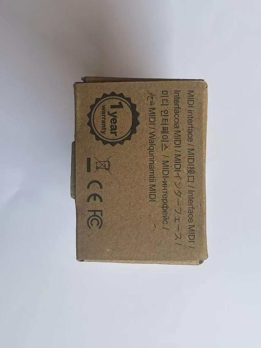 CME H4MIDI WC packaging showing 1-year warranty logo