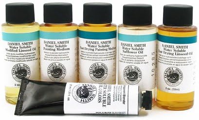 Miniatura 2 de Daniel Smith Aceite soluble en agua Aceite de cártamo medio, 284391004, 2 oz