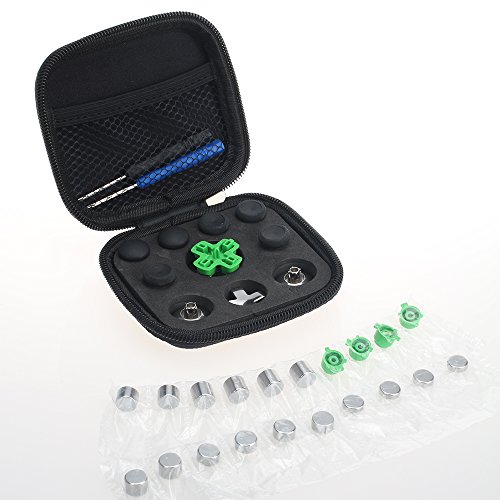ElementDigital PS4 Controller Thumbsticks Replacement Parts Buttons Kits for Mod PlayStation 4 Controller (31 Pcs) - Thumbnail 5