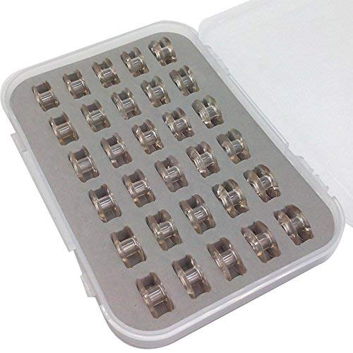 HONEYSEW Box of 28Plastic Bobbins 172336S Singer 8774 9005