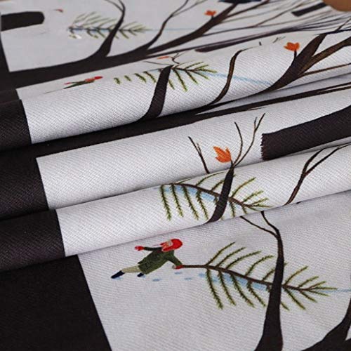 Chemin de table de style européen MU Maison nappe épaisse illustration pour table basse
