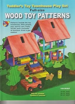Toddler's Toy Townhouse Play Set Full Size Wood Toy Patterns