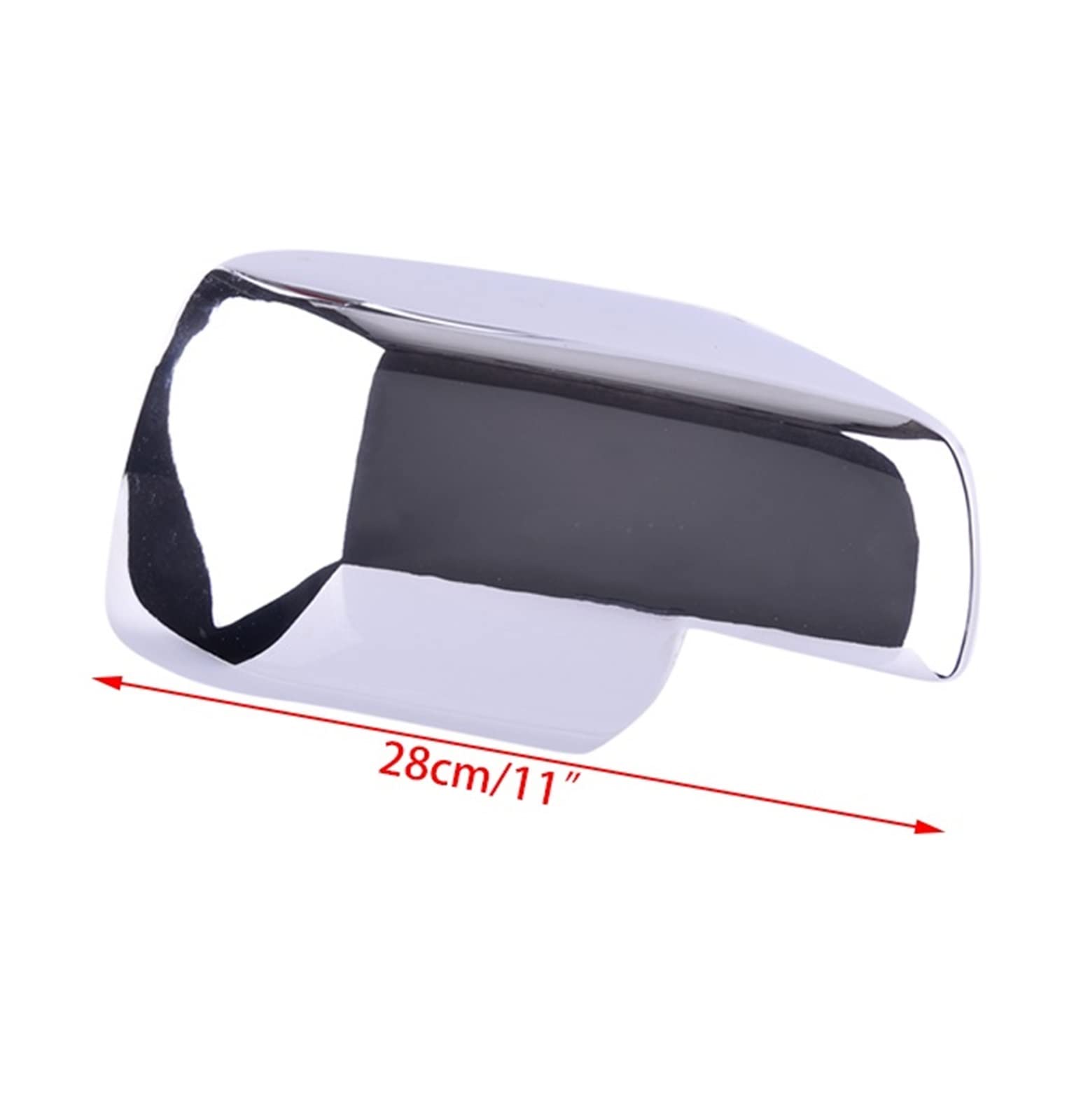 Guscio dello 1 Paio Di Tappi Copri Specchietto Laterale Per Discovery Freelander 2 Sport 2006 2007 2008 ABS Cromato