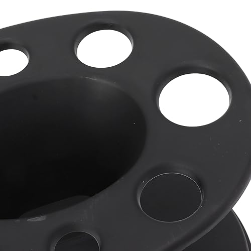 Miniatura 9 de Soporte de almacenamiento de peine redondo, cepillos antiestáticos, tijeras, accesorios de corte de cabello, soporte para cepillo de pelo,