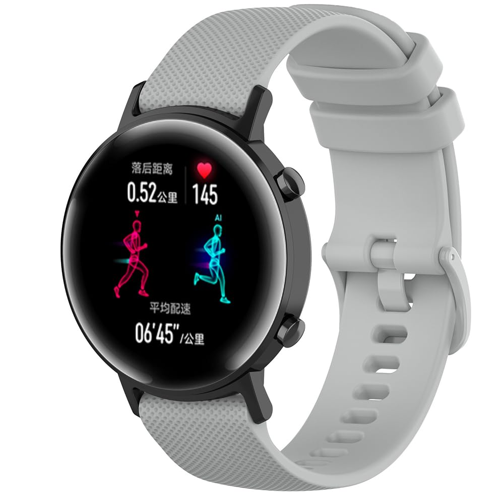 Silikon-Armband Für Garmin Venu 3S / Vivoactive 4S / Forerunner 255S – 18mm, Wasserdicht, Roségold