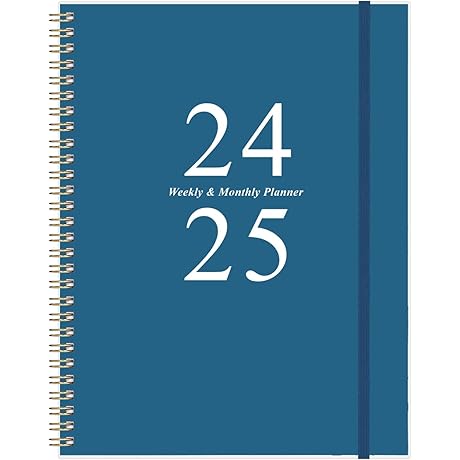2024-2025 Weekly and Monthly Planner