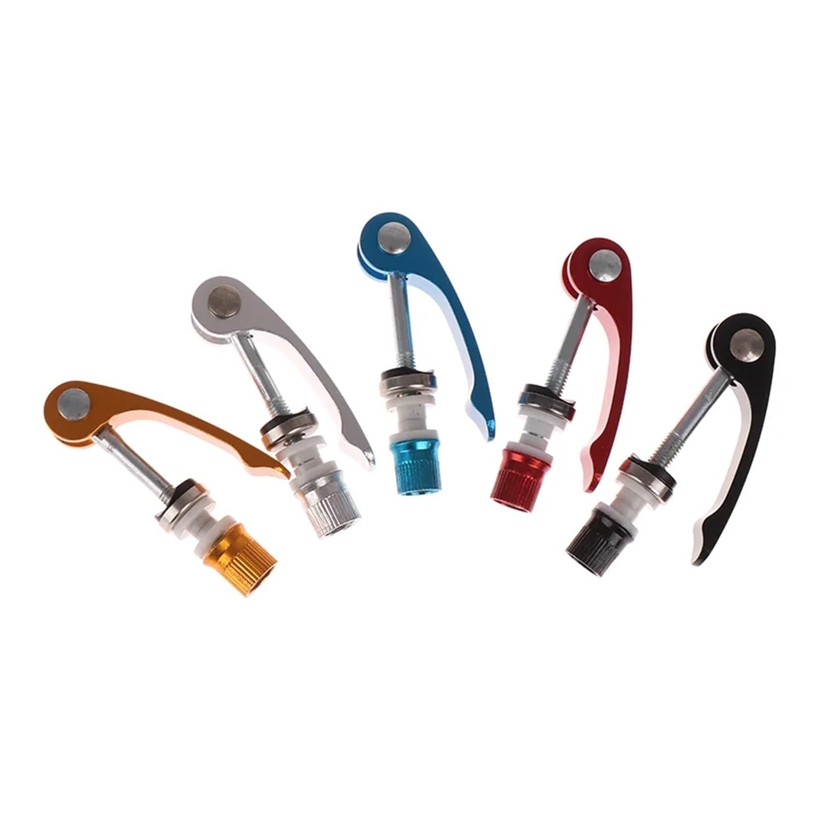 Vite a sgancio rapido per morsetto sedile 3 Pezzi Di Strumento Riparazione For Bulloni Fissaggio Del Reggisella Della Bicicletta A Sgancio Rapido - Camera D'aria(3pcs Yellow)