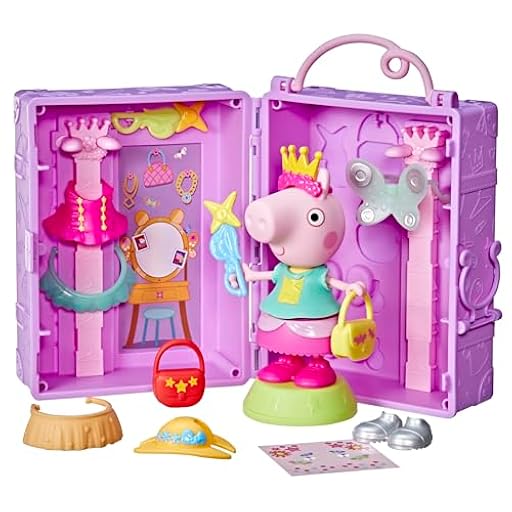 Peppa Pig Hasbro, Armario de Peppa, Juegos para Niñas y Niños de 3 Años o Más, Accesorios de Casa de Muñecas, Inventar Historias, Ropa y Alas de Hada, Idea de Regalo Creativo | Ya disponible en tu tienda friki favorita! En mundofriki.es! Peppa Pig Hasbro, Armario de Peppa, Juegos para Niñas y Niños de 3 Años o Más, Accesorios de Casa de Muñecas, Inventar Historias, Ropa y Alas de Hada, Idea de Regalo Creativo | Ya disponible en tu tienda friki favorita! En mundofriki.es!