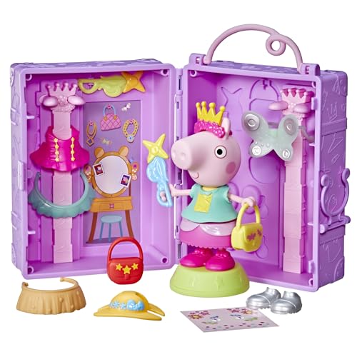 Peppa Pig Peppa's Dress-Up Wardrobe Playset, Pink
