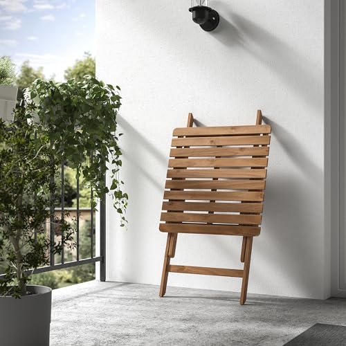 Table d'extérieur pliable ProTuning ASKHOLMEN marron foncé de 60x62 cm - 3