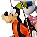 Disney Store Mickey Mouse Clubhouse Balloon Christmas Sketchbook Ornament Figurine with Mickey Mouse, Minnie Mouse, Donald Duck and Goofy