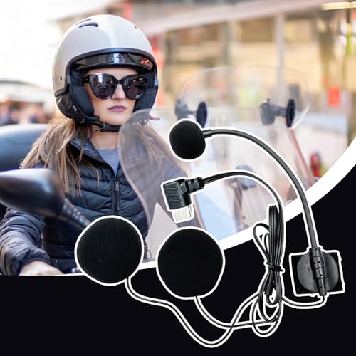 Casque de moto avec connecteur de type C étanche extérieur