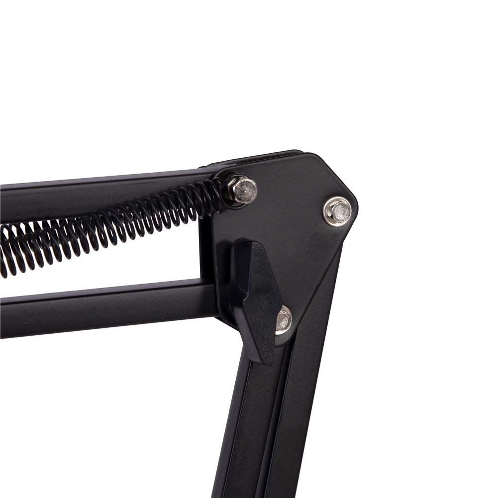Wakects Microfono a Condensatore BM800, Kit con Filtro Anti-Pop, Braccio di Supporto, Shock Mount, per Registrazione Studio Podcasting Broadcasting