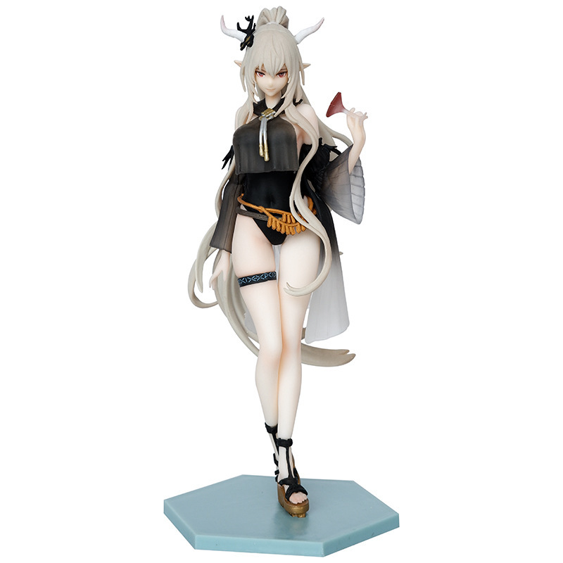REOZIGN - Figura brillante, bañador brillante, 19 cm / 7,5 pulgadas de juego hecho a mano, modelo ornamento coleccionable para los fanáticos del anime regalo