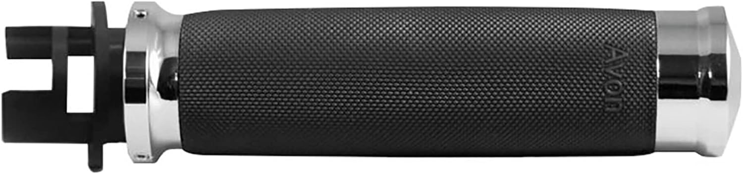 Avon Grips MT-IN-CC-85-CH Custom Touring Street Motorcycle Hand Grips - Chrome/One Size