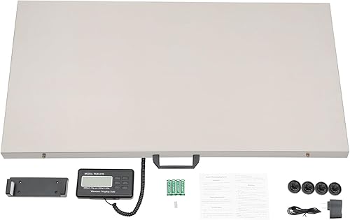 Miniatura 9 de Escala digital de plataforma grande de 660 libras Escala de piso Escala de animal veterinario Postal Escala de animal doméstico Escala de ganado