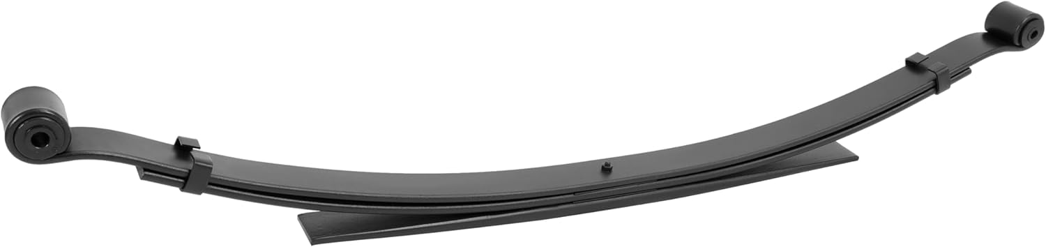 Rear Leaf Spring Compatible with 2011-2016 Ford F250 Super Duty Steel Powder Coated Black