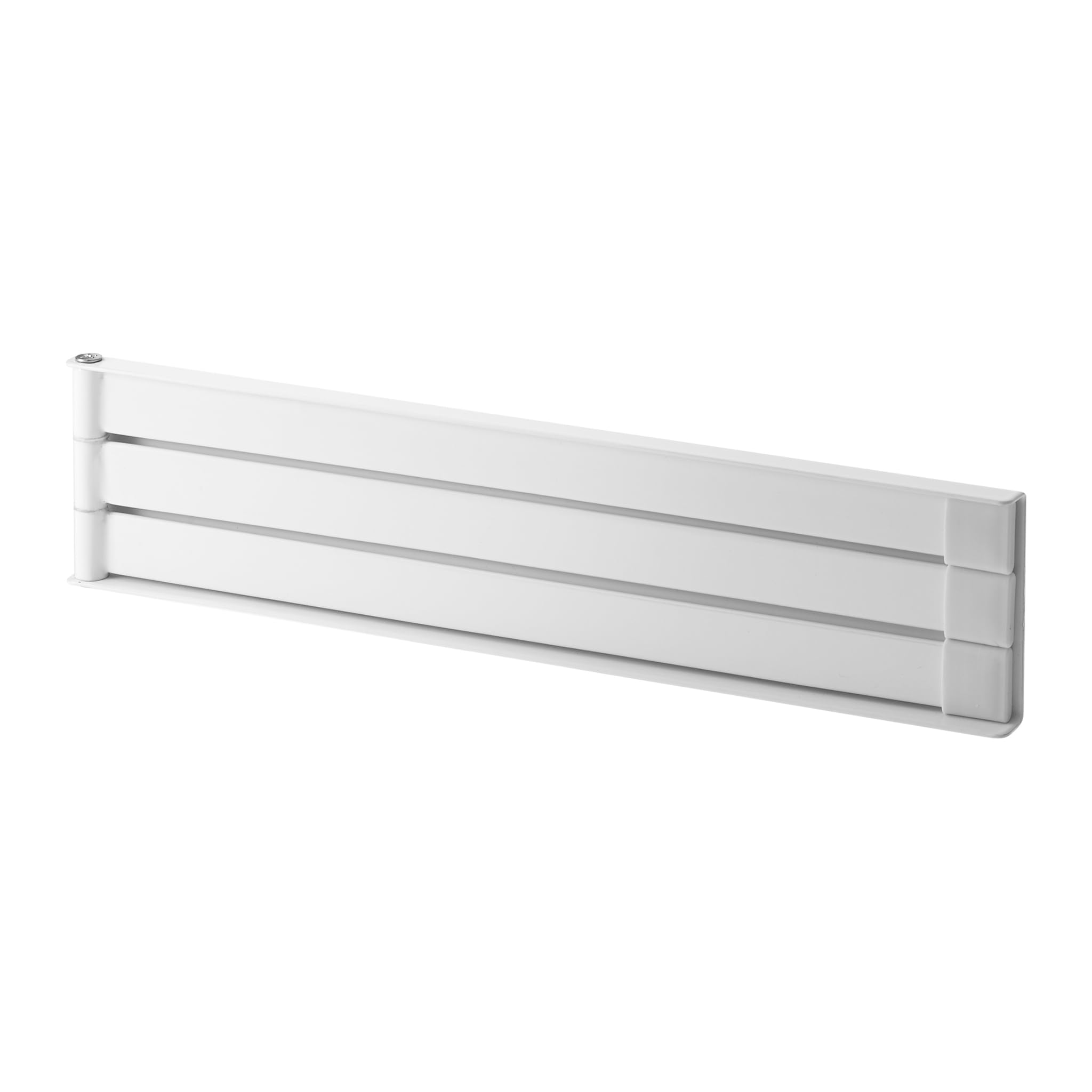 YAMAZAKI 2456 Tower Magnetic Dishcloth Hanger, White, Steel, Minimalist Design, 24 x 1 x 6 cm (LxWxH)