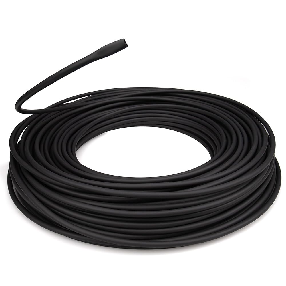 PARACORD PLANET – Polyolefin Single Wall Heat Shrink Tubing – 3:1 Shrink Ratio – Flexible, Flame Retardant Tubing for Electrical Insulation – 1/4 in