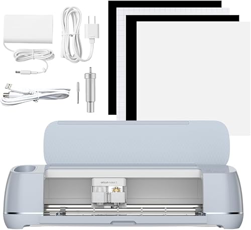Miniatura 1 de Cricut Maker 3 - Máquina de corte inteligente 2 veces más rápida y 10 veces fuerza de corte corte sin Matless con materiales inteligentes corta más