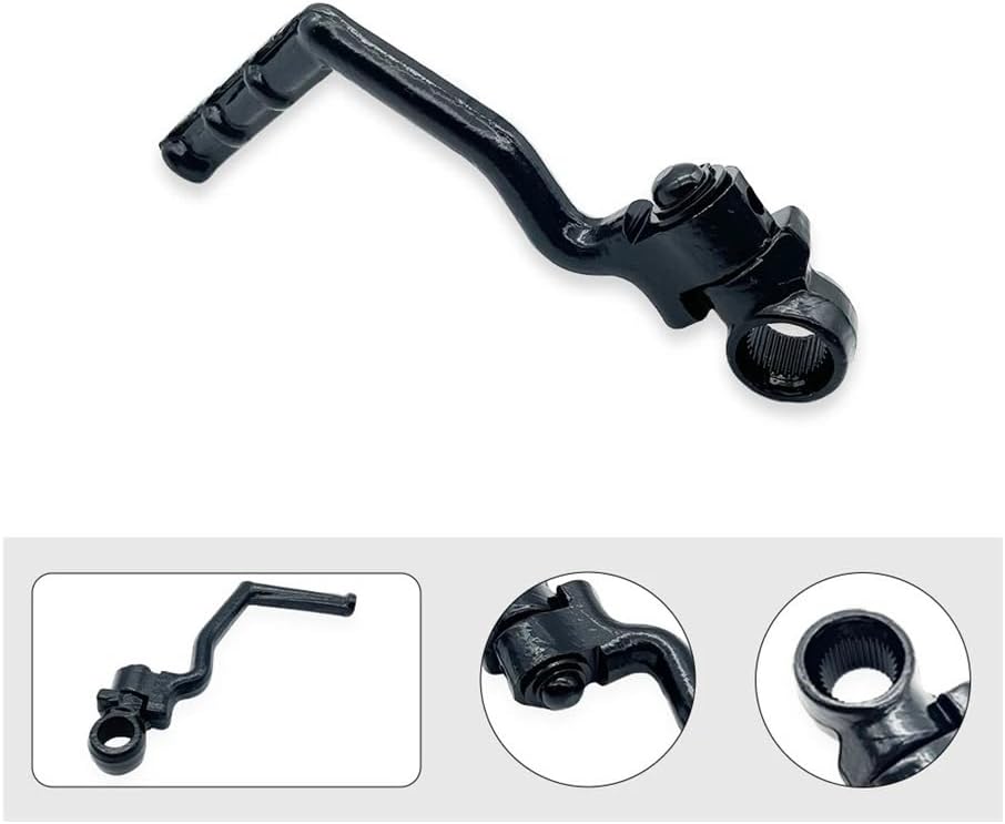 Motorcycle Kick Starter Start Lever Universal Motorcycle 16.5mm Kick Starter Pedal for DT230 MT250 HJ250