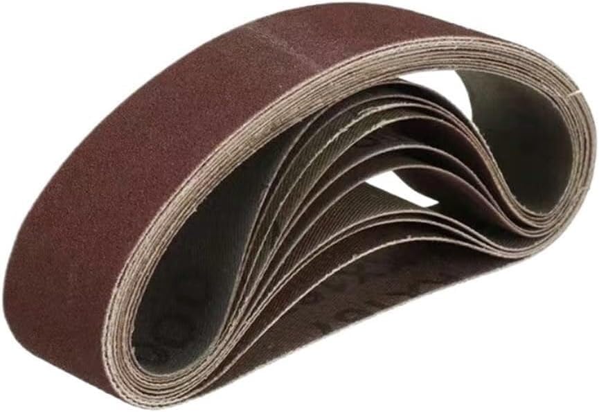 Sanding Belt,Sander Paper,Sanding Belts, 10pcs 330x30mm Sanding Belts Grit 40 to 1000 Wood Soft Metal Polishing Sandpaper Abrasive Bands for Belt Sander Abrasive Tool(320)