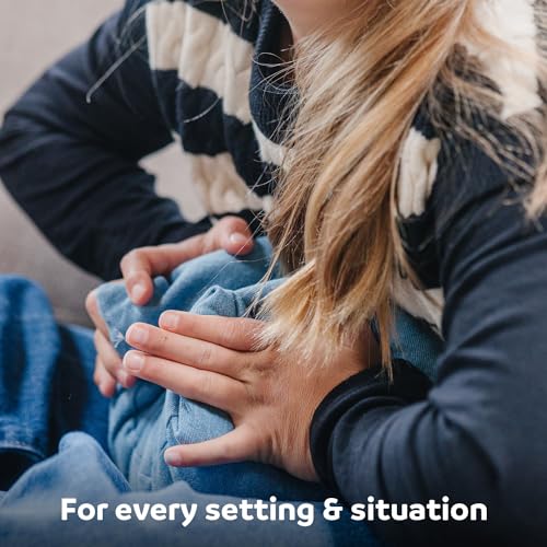 Fun and Function - Denim Weighted Lap Pad for Kids - Weighted Lap Blanket for Kids 40 Pounds and Up - Calm Down Corner Supplies - 4lb - Image 6