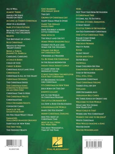 100 Most Beautiful Christmas Songs | Piano, Vocal, Guitar Sheet Music Songbook | Holiday Favorites and Carols for All Skill Levels | Easy Christmas Arrangements for Family and Choir Use - Image 2