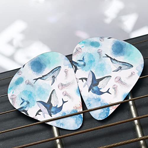 Ensemble de 12 médiators de guitare Sea Whale And Jellyfish pour guitare acoustique, guitare électrique, contrebasse… - Les Beatles, Paul McCartney, John Lennon, RIngo Starr, George Harrison Ensemble de 12 médiators de guitare Sea Whale And Jellyfish pour guitare acoustique, guitare électrique, contrebasse… – Image 8