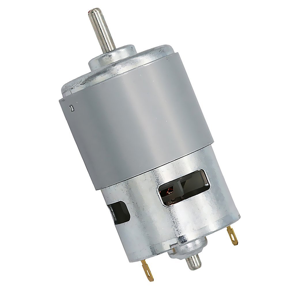 Invento Johnson Dc Motor 12V High Speed Torque Multi-Purpose Motor for Pcb Drill Rc Cars Airplane