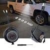 2pcs Set Side Mirror Projector Ghost Shadow Puddle LED logo Light Compatible with Chevrolet Silverado 2500HD 2014-2021