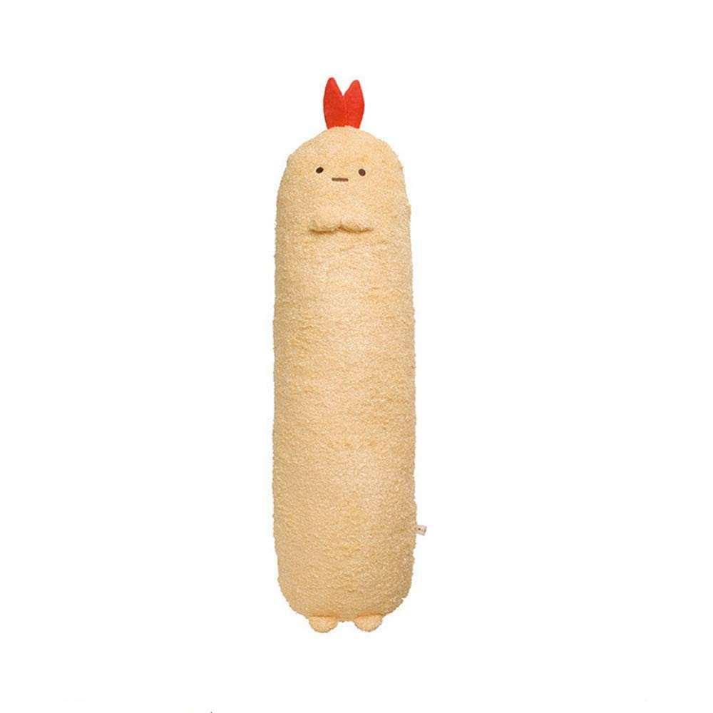 Arouser Yellow Small Creature Fried Shrimp Pillow Large Fried Shrimp Tempura Doll Long Pillow (, 70Cm)
