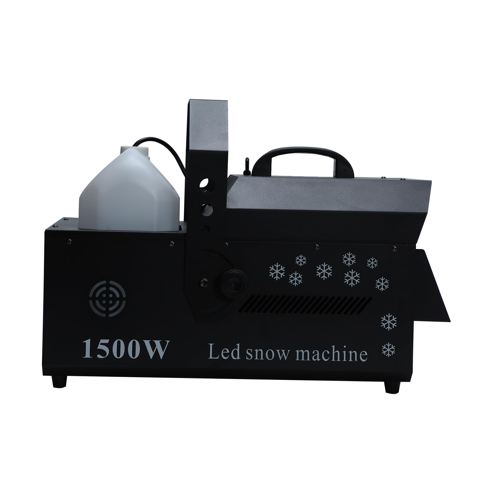 Snowflake Machine, 1500W 3-in-1 Snowflake Making Machine with LED Lights and Remote Control for Stage, Party, Wedding, Birthday, Banquet