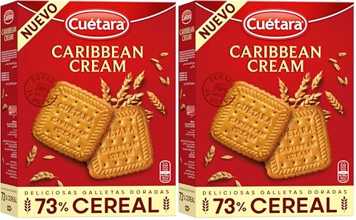 Caribbean Cream 680g de Cuétara (Paquete de 2)