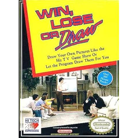 Win Lose Draw - Nintendo NES Cover