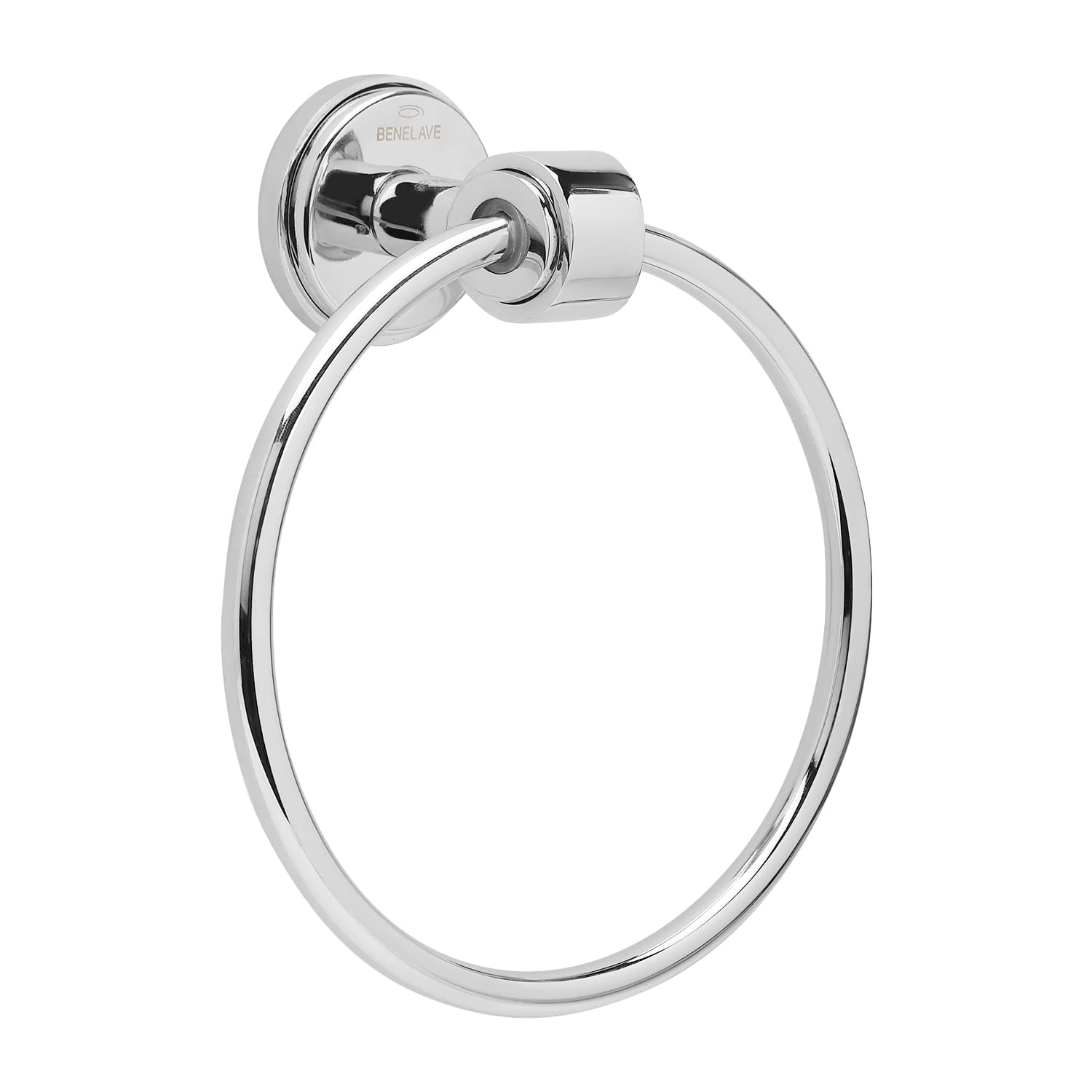 Benelave By Hindware BLACP15113 Brass & Stainless Steel Wall Mount Chrome Polished (CP) Towel Ring UNI (B0BS94ST72) Amazon Price History, Amazon Price Tracker
