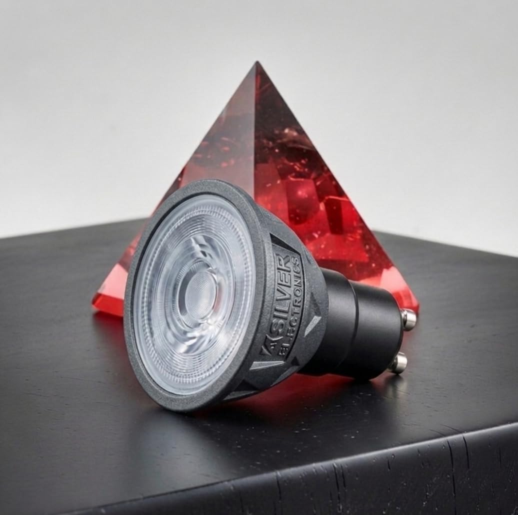 Pack x20 Bombilla LED GU10 Dicroica Luz Cálida 2700K 6.5W CRi97 900lm