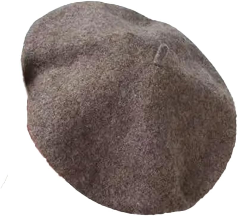 Dcvmvmn Women Spring Winter Wool Beret Painter Warm Hat Artist Hat Beret