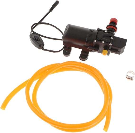 Amazon ウォーターポンプ 洗車用 高圧洗浄器 車載 水ポンプ ポンプ 洗車用品セット 車 バイク