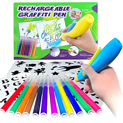 KONGPILI Air Marker Sprayer Kit for Kids Graffiti Kuwait Ubuy